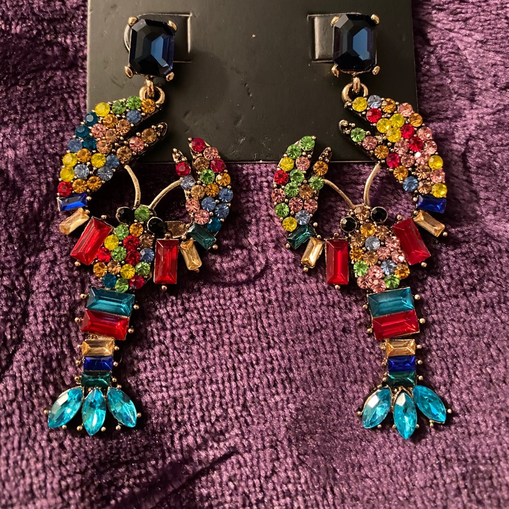 Torrid Bedazzling Lobster Earrings!